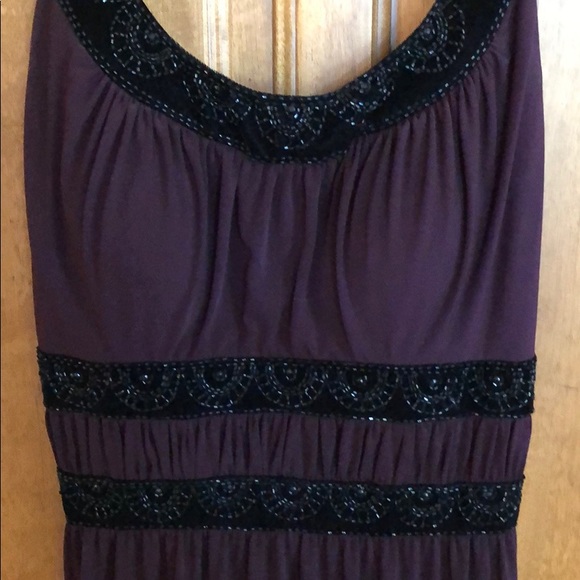 Talbots Grecian Style Gown with beading in Size 8 - Picture 2 of 8